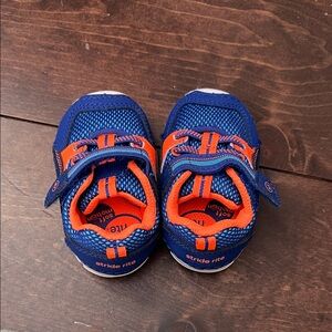 Stride Rite Kids Sneakers in Blue and Orange